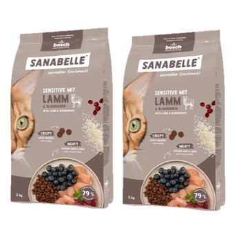 BOSCH Sanabelle Adulto Sensitive Cordero 2x8 kg
