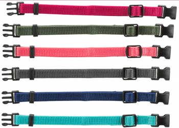 Juego de collares para cachorros Trixie Junior Talla M-L (Bright) 6pcs