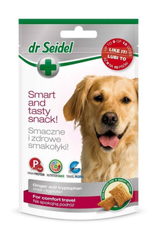 Laboratorio DermaPharm Dr Seidel Golosinas para un Viaje Tranquilo para Perros 90g