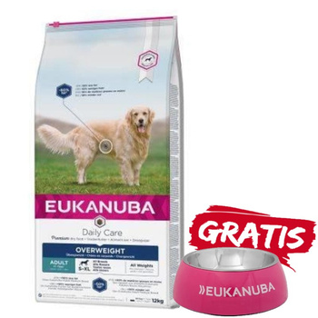 Eukanuba Daily Care Perro Adulto Sobrepeso 12kg + ¡Cuenco GRATIS!