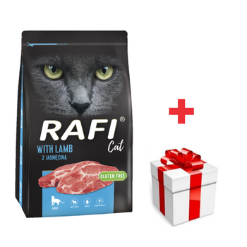 Dolina Noteci Rafi Cat Pienso Seco con Cordero 7kg + sorpresa para el gato
