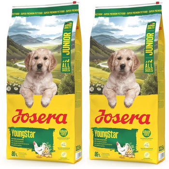 JOSERA YoungStar - Sin cereales 2x12.5kg