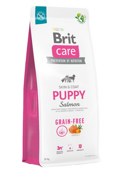 BRIT CARE Dog Grain-free Puppy Salmón 12kg  + sorpresa gratis