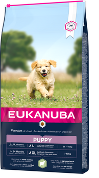 Eukanuba Puppy&Junior Cordero y Arroz Razas Grandes 12kg + SORPRESA PARA SU PERRO