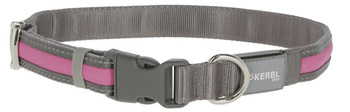 Collar luminoso KERBL Light &amp; Reflex Rosa 45-65cm