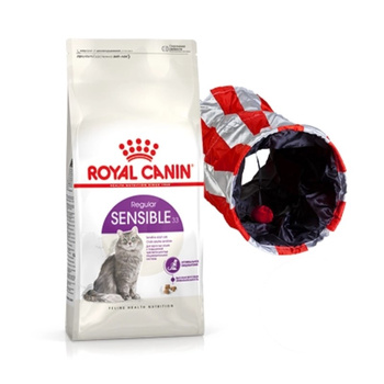 ROYAL CANIN Sensible 33 10kg + ¡Túnel para gatos GRATIS!