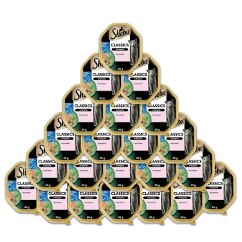 Sheba Classics con salmón 22x85g