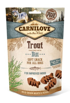 Carnilove Snack Semi-Moist, trucha y eneldo, 200 g