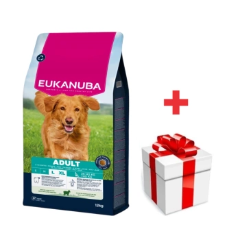 EUKANUBA Adult Large Breed Cordero y arroz 12 kg + sorpresa para el perro