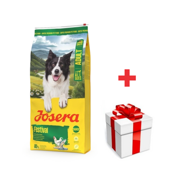 JOSERA Festival 12,5kg + ¡Sorpresa para tu Perro GRATIS!