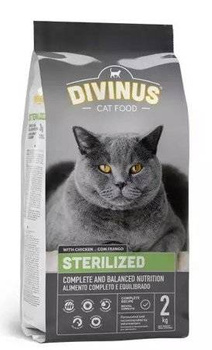 DIVINUS Cat Sterilized - comida seca para gatos - 2 kg