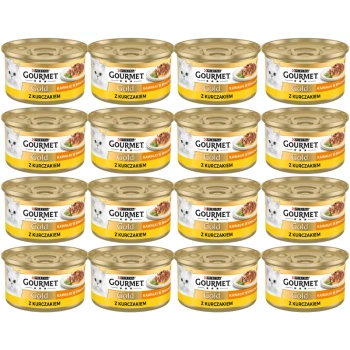 Purina Gourmet Gold Salsa Delicia con Pollo 72x85g