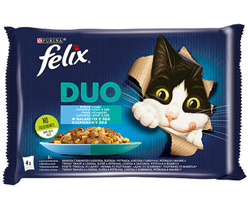 Felix Duo Sabores de Pescado en Jalea 4x85g