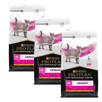 PURINA Pro Plan Veterinary Diets UR Urinary Cat 3x5 kg