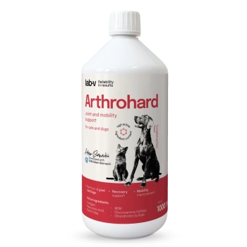 LAB-V Arthrohard 1000ml Fórmula de apoyo articular para perros y gatos