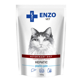 ENZO VET Paté hepático de ave para gatos 100g