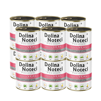 Dolina Noteci PREMIUM rica en ternera con guisantes 12x800g -2% taniej w zestawie