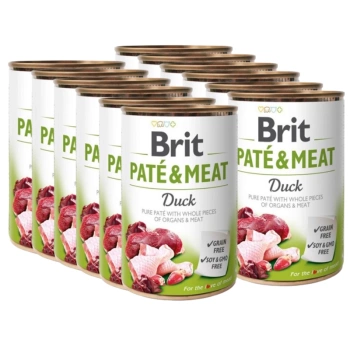 Brit Pate y Carne con Pato 12x800g