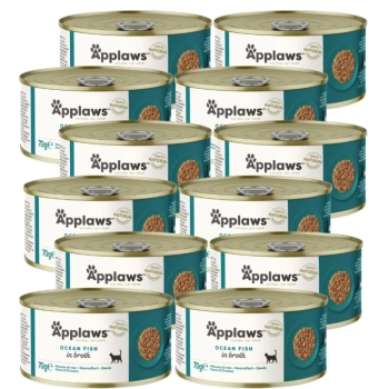 APPLAWS Pescado del Océano en Caldo Lata 12x70g