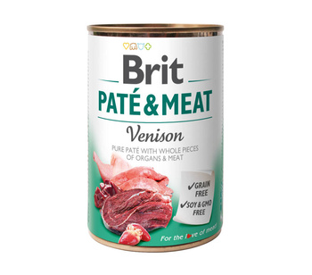 BRIT PATE &amp; MEAT VENISON 400 g