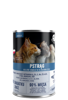 PetRepublic Lonchas de Trucha en Salsa Delicada 400g