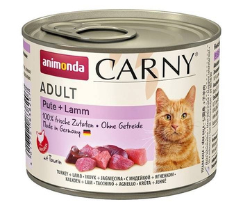 Animonda Cat Carny Adulto Pavo y Cordero 200g