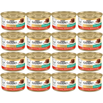 Purina Gourmet Gold ternera en tomate 72x85g
