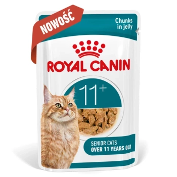 ROYAL CANIN comida húmeda para gatos, Senior Ageing 11+, gelatina 12x85g
