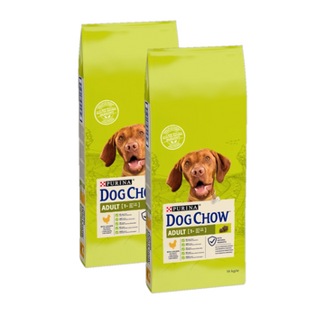 Purina Dog Chow Adulto con Pollo 2x14kg