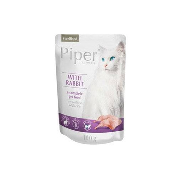 Dolina Noteci Piper para gatos esterilizados con conejo 100g