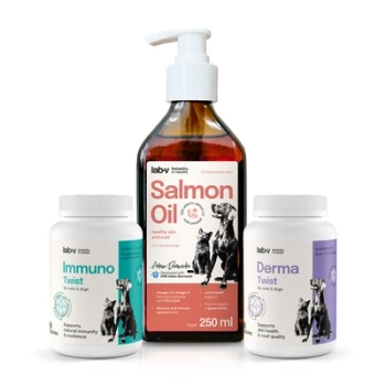 Lab-v Pet Care Box MEDIUM – Set de regalo para perros y gatos