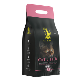 Cat Royale Baby Powder arena de bentonita 10l