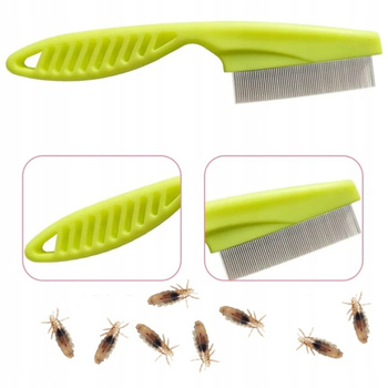 Peine para eliminar pulgas y piojos