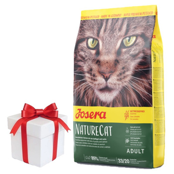 Josera NatureCat 10kg + ¡Sorpresa GRATIS para el Gato!