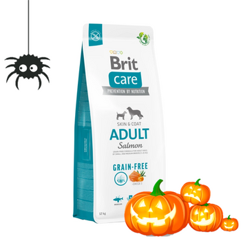 BRIT CARE Grain-free Adult Salmón 12kg