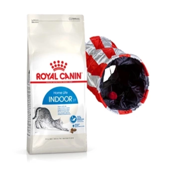 ROYAL CANIN Indoor 27 4kg + ¡Túnel para gatos GRATIS!