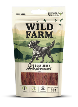 WILD FARM pechuga de pato suave 80g golosinas para perros