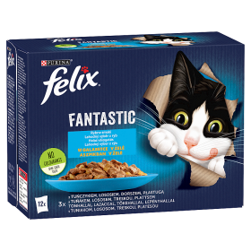 Felix Fantásticos Sabores de Pescado en Jalea 12x85g