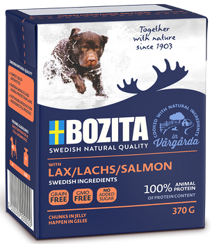 BOZITA Perro Salmón en gelatina 370g