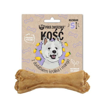 PAQUETE DE ANIMALES - hueso con conejo y mango S (10cm)