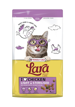 Versele-Laga Lara Adult Light Sterilized 7kg - comida para gatos esterilizados