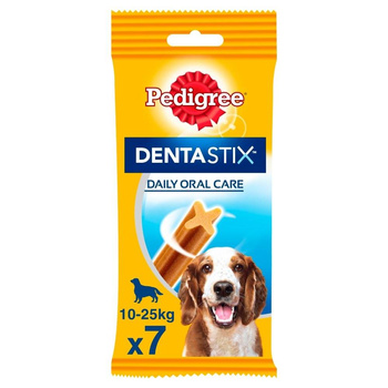 Pedigree DentaStix Dental Treat para perros a partir de 4 meses 10-25kg 180g