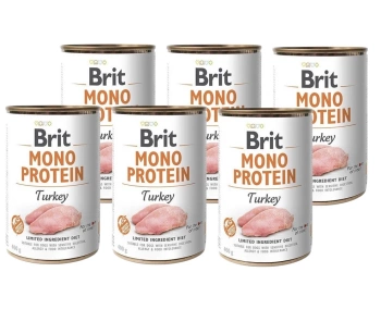 BRIT MONO PROTEIN TURKEY 6x400g