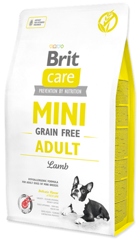 Brit Care Mini Grain Free Adulto con Cordero 2kg