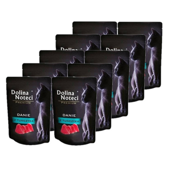 Dolina Noteci Premium para Gatos Plato Atún 10x85g