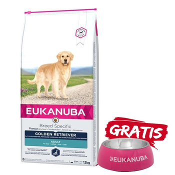 Eukanuba Adulto Golden Retriever 12kg + ¡Cuenco GRATIS!