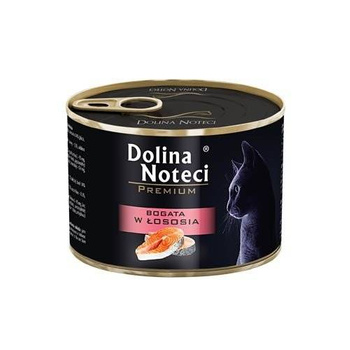 Dolina Noteci Premium para Gatos Rico en Salmón 12x185g