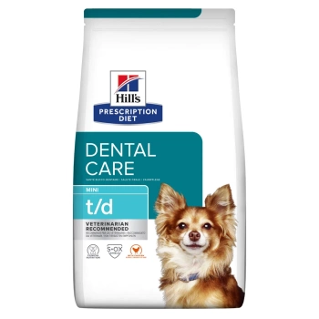 Hill's PD Prescription Diet Canine t/d Mini Dental Care Pollo 3kg