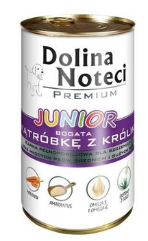Dolina Noteci Premium Junior Rico en Hígado de Conejo 400g