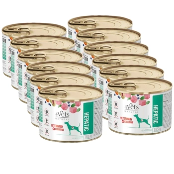 4Vets Dog Hepatic 12 x 185 g
